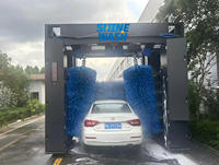 Système de lavage de voitures automatique intelligent à 360° avec portique de lavage personnalisé de 2,8 m de hauteur et système de recyclage de l'eau