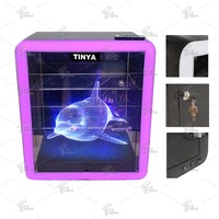 Présentoir à cigarettes personnalisé Vitrine au sol Étagère à cigarettes led Étagère à cigarettes hologramme 3d Présentoir à tabac Fournisseur