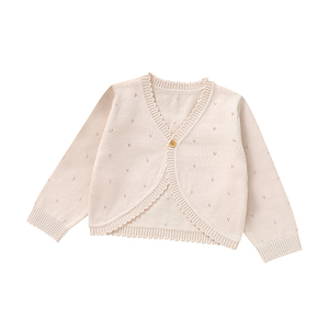 2024 recién llegado mimixiong ODM tejido recién <span class=keywords><strong>nacido</strong></span> algodón bebé suéter abrigo boutique cardigans ropa - Product Image 1