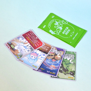 การ์ดสะสมอนิเมะแบบกำหนดเอง ขนาด 57x87 มม. กระดาษเคลือบ การ์ดเกม TCG สำหรับเกมหมากรุกและการ์ดเกมเพื่อความบันเทิง - Product Image 1