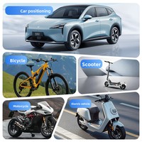 Nouveau localisateur magnétique à double système de positionnement, dispositif antivol pour voiture électrique et moto, alarme sans fil, mini suivi invisible