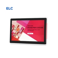 Tablet Digital Android OEM Grosir Baru RK3288 Layar Sentuh 15.6 Inci untuk Pemasangan di Dinding, Sistem Pemesanan Ruang Rapat dengan Lampu LED POE
