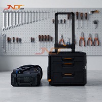 Machine de nettoyage laser industrielle empilable 200W/300W/500W, mobilité tout-terrain, travail extérieur, aluminium, pierre, métal, rouille, peinture
