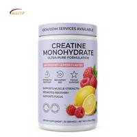 Suplemento de Creatina Monohidrato en Polvo de Marca Privada, BCAA, L-Glutamina para el Desarrollo Muscular y la Fuerza, Fabricante Personalizado OEM