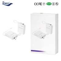 Nouvelle mini batterie externe 20000mAh, chargeur portable, Power Banks 20000mAh, charge rapide avec câble pour iPhone