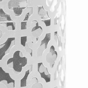 Cheminée bioéthanol table cheminée bio TOLOSA Blanc D20 x H49.5 interne externe - Product Image 5