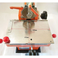 Machine de gravure manuelle pour plaques métalliques, étiquettes de voiture, numéros et lettres
