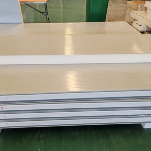 Panneaux sandwich modernes en métal pour chambre froide, <span class=keywords><strong>isolation</strong></span> de toit, murs et sols, âme en PU, ignifuges, insonorisants, résistants à <span class=keywords><strong>l</strong></span>'eau - Product Image 3