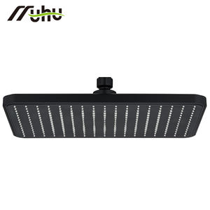 Venta al por mayor <span class=keywords><strong>de</strong></span> fábrica: Nuevo cabezal <span class=keywords><strong>de</strong></span> ducha <span class=keywords><strong>de</strong></span> lluvia cuadrado <span class=keywords><strong>de</strong></span> 9 pulgadas con acabado negro, <span class=keywords><strong>de</strong></span> alta presión y ahorro <span class=keywords><strong>de</strong></span> agua, para baño, montaje <span class=keywords><strong>en</strong></span> techo. - Product Image 2