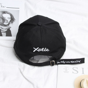 X Embroidery <b>Baseball</b> <b>Cap</b> Unisex 100 Cotton Outdoor Sun Protection Hat Yellow <b>Black</b> White - Product Image 4