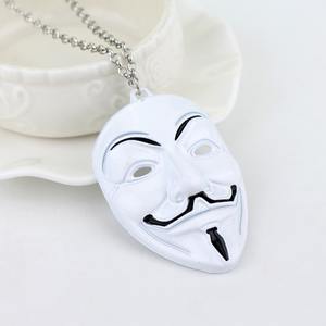 Hombres Cool Halloween Avengers Hacker Máscara Ghost Dance V Vendetta Máscara Collar para Hombres - Product Image 3