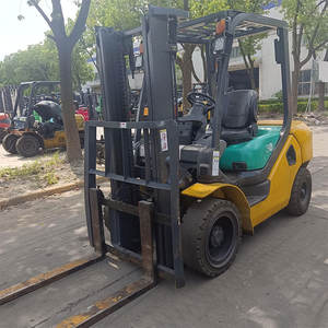 Carretilla elevadora de segunda mano con motor japonés, carretilla elevadora diésel usada de 3 toneladas para restaurantes e industrias minoristas, carretilla elevadora a la venta - Product Image 4