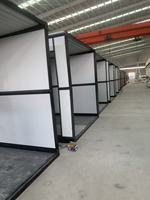 Maison pliable économique et mobile, certifiée OEM, résistante aux ouragans, préfabriquée, au meilleur prix