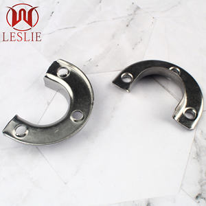 25MMパイプサポート丸型クローゼットチューブワードローブチューブサポートフランジ鉄管ホルダークローゼットロッドブラケットスチールパイプチューブフランジ - Product Image 2