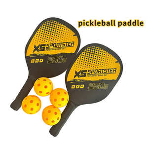Raquettes de pickleball en bois de haute qualité, conçues pour l'entraînement en extérieur, optimisées pour le sport - Product Image 1