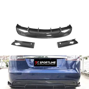 สูญญากาศDiffuserหลังคาร์บอนแยกสำหรับเทสลารุ่น<span class=keywords><strong>S</strong></span> <span class=keywords><strong>70D</strong></span> P85D 90D P100D 16-18 - Product Image 1