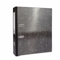 Carpeta de archivos A4 al por mayor con papel de mármol de tablero duro y carpeta de archivos de arco para papelería de oficina producto de archivo de calidad
