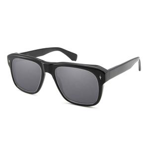 लक्जरी डिजाइनर Oversized एसीटेट धूप का चश्मा पुरुषों विंटेज वर्ग सूरज चश्मा UV400 Occhiali दा एकमात्र Uomo Rivets चश्मा फ्रेम - Product Image 4