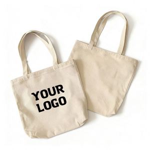 Bolsa de Compras de Lona de Algodón Superior Ecológica Personalizada al por Mayor - Product Image 1
