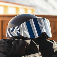 Housse de protection universelle en spandex extensible pour lunettes de ski, personnalisable avec logo, idéale pour les cadeaux d'hiver