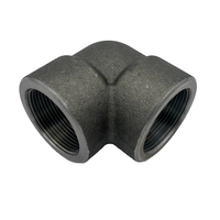 Service OEM Raccord de tuyauterie à souder par emboîtement en acier inoxydable SS304/316, coudé droit, forgé et épaissi, pour connexion de pipeline fileté