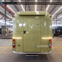 Camions de restauration uniques, équipement de cuisine professionnelle, remorque à barre de remorquage, restaurant de restauration rapide, crème glacée, café, snacks, bonbons, résistant à la rouille