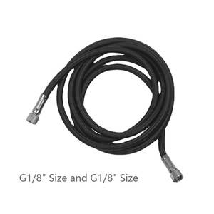 Tuyau d'<span class=keywords><strong>aérographe</strong></span> en nylon tressé BOLT de 1,8 m avec raccords standard de 1/8 pouce pour connexion d'<span class=keywords><strong>aérographe</strong></span> - Product Image 2