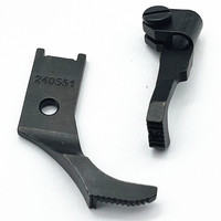 Pied presseur pour machine à coudre Consew 206RB, Singer 111G, 111W, SEIKO 8B 1341 (références 240551, 240552)