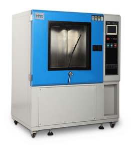 <span class=keywords><strong>IPX3</strong></span> IPX4 Regens prüh prüf kammer mit oszillieren dem Rohrs chritt motor für Außen beleuchtung und Abdichtung von Autoteilen - Product Image 5