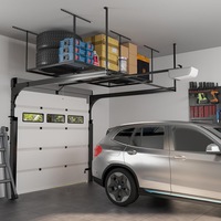 Étagère de plafond industrielle réglable en acier laminé à froid, anti-rouille, revêtement en poudre époxy, protection ESD, pour entrepôt domestique et palettes