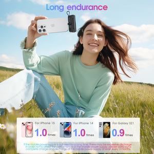 Chargeur Portable OTHC <span class=keywords><strong>M2L</strong></span> Batterie Externe Lithium-Ion 5000mAh 10W PD USB Écran LCD Lampe de Poche Compatible iPhone Android - Product Image 2