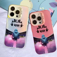 Coque de téléphone tendance de marque populaire JUL pour iPhone 17 16 15 14 13 Pro Max – Étui de protection IMD de créateur
