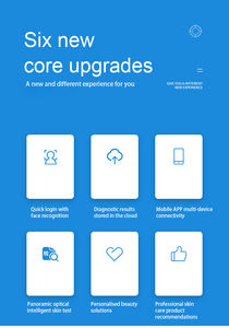 Máquina Profesional de Hidrodermoabrasión con Inyección de Oxígeno Azul Hielo, con Pantalla Táctil e Impermeable para el Cuidado Facial - Product Image 6