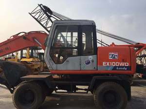 รถขุดล้อยางมือสอง HITACHI EX100WD ราคาถูก ประสิทธิภาพเยี่ยม รถขุดล้อยางมือสอง HITACHI ขาย - Product Image 6