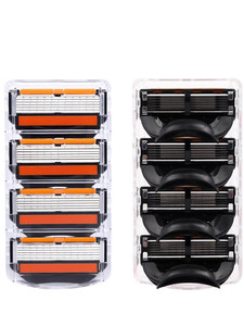 Nouveau <span class=keywords><strong>rasoir</strong></span> pour homme 2025 à six lames en acier inoxydable, 6 couches de lames, entièrement lavable, compatible avec les rasoirs à <span class=keywords><strong>5</strong></span> lames - Product Image 5