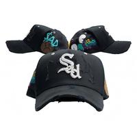 Nuevas Gorras Originales Bordadas de 5 Paneles de Gamuza, Gorras de Béisbol, Cajas para Gorras, Gorras con Visera Curva, Gorras El Mago