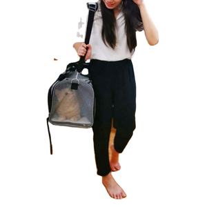 <span class=keywords><strong>Pet</strong></span> Expand able Carrier <span class=keywords><strong>Pet</strong></span> Erweiterbare Reise Camping Outdoor Atmungsaktives Mesh Belüftetes Design Cat Backpack Carrier - Product Image 6