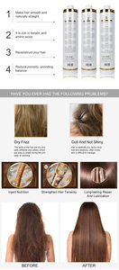 Hasarlı özel etiket için OEM özel 1000ml brezilyalı <span class=keywords><strong>Keratin</strong></span> tedavisi organik bitkisel düzleştirme düzleştirme saç tamir - Product Image 4