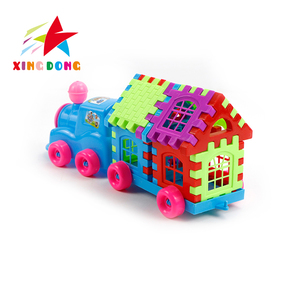 Bloque apilable para niños, colorido, partículas grandes y rompecabezas de jardín de infantes, juguetes educativos, juguete de construcción de aprendizaje - Product Image 3