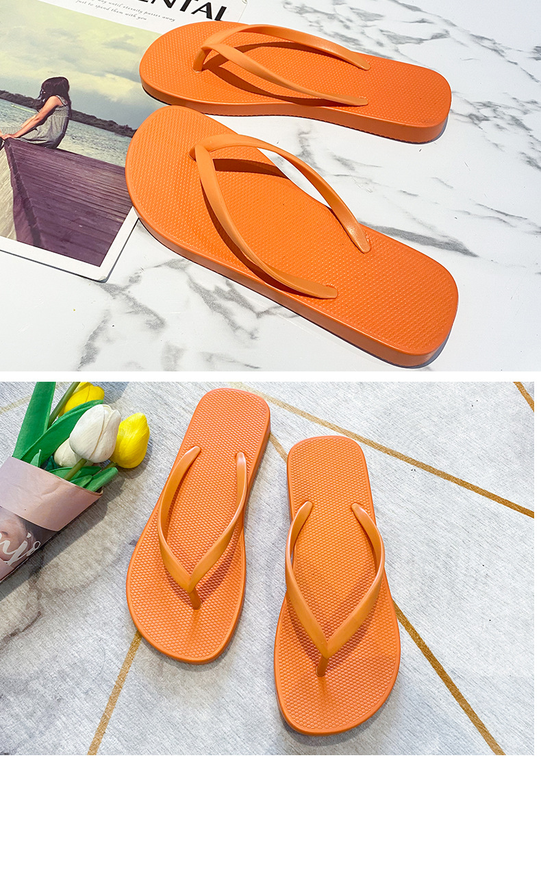 Custom Logo Women Flip-Flops Slippers Non-Slip Couple Flip Flops Cheap For Sale