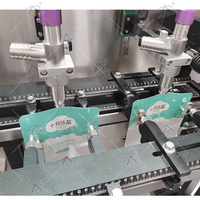 Empaquetadora de aceite de palma de jugo de caña de azúcar líquida, bolsa Doypack automática multifunción de 200 l/210l
