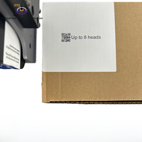 Imprimante jet d'encre semi-automatique IPS-8001 pour date d'expiration sur bouteilles et cartons, 1 à 8 têtes, professionnelle et portable