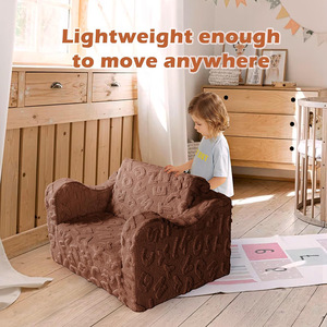 Canapé pliable pour enfants Giving Tree Kids 17,5x16x10 pouces avec accoudoirs pour la zone de jeux de la chambre des enfants - Product Image 4