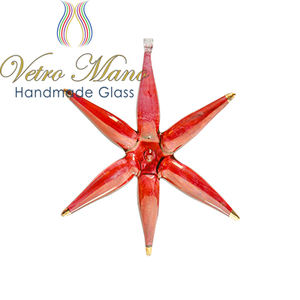 Ornement cristal en forme d'étoile, ornement de noël - Product Image 1