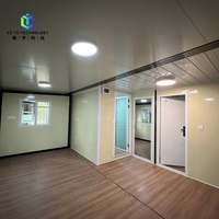 Casa Contenedor Plegable y Expandible de 40 pies, Personalizada por Fábrica China, Casa Prefabricada Portátil, Construcción Rápida, Edificio Modular Móvil