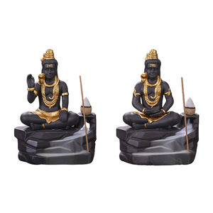 Haute qualité Portable porte-brûleur d'encens inde dieu maison bureau décor cadeau cascade reflux brûleur d'encens en céramique - Product Image 1