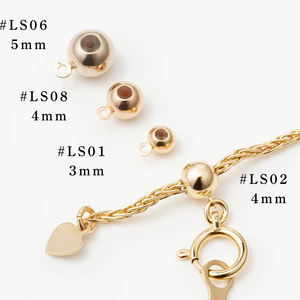 Perles légères en or 14 carats japonais de haute qualité pour la fabrication de bijoux-Résultats et composants de bijoux de qualité supérieure - Product Image 1