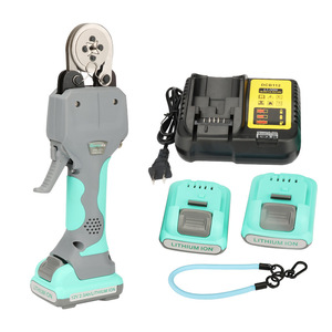 GNE10-4 Professional Grade Electric <b>Crimping</b> Pliers 12KN Lithium Ion Industrial Wire Front Entry High Carbon Steel Special - Product Image 1