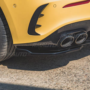 Diffuseur de pare-chocs arrière, lames de spoiler pour Mercedes-Benz Classe A W177 V177 A35 A45 AMG 2019-2021 - Product Image 5