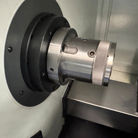 Torno CNC de 2 Ejes, Horizontal, de Bancada Plana, Modelo H32i con Control GSK
